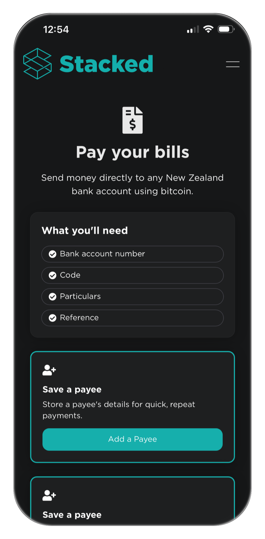 Bill Pay - App